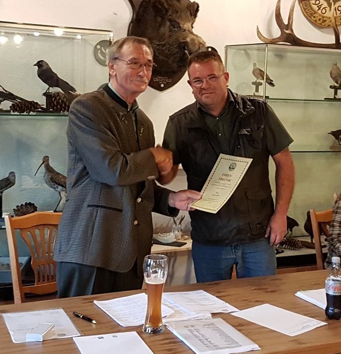 Ehrung und Wechsel des Vorstandes