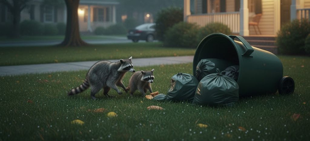 Über Waschbären in Bad Homburg