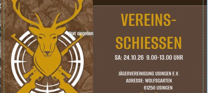 Vereinsschießen